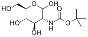 结构式 CAS# 75251-80-8, N-(叔丁氧羰基)-D-葡萄糖胺