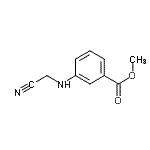 CAS#: 75254-58-9， Methyl 3-[(cyanomethyl)amino]benzoate