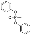 结构式 CAS# 7526-26-3, P-甲基-膦酸二苯酯