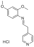 CAS#: 75273-84-6， N-(2,4-Dimethoxyphenyl)-1-Pyridin-4-Ylethanimine Hydrochloride