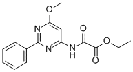 CAS#: 75274-16-7， Ethyl 2-[(6-Methoxy-2-Phenylpyrimidin-4-Yl)Amino]-2-Oxoacetate