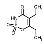 CAS#: 752947-56-1， 5,6-Diethyl-1,2,3-oxathiazin-4(3H)-one 2,2-dioxide