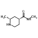 CAS#: 752962-72-4， (2R,4R)-N,2-Dimethyl-4-piperidinecarboxamide