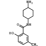 CAS#: 752981-36-5， N-(4-Aminocyclohexyl)-2-hydroxy-5-methylbenzamide
