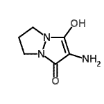 CAS#: 753398-03-7， 2-Amino-3-hydroxy-6,7-dihydro-1H,5H-pyrazolo[1,2-a]pyrazol-1-one