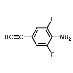 CAS#: 753501-37-0， 4-Ethynyl-2,6-difluoroaniline