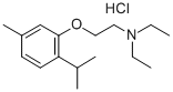 CAS#: 75352-37-3, N,N-Diethyl-2-(5-Methyl-2-Propan-2-Ylphenoxy)Ethanamine Chloride