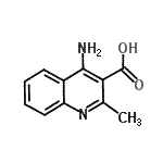 CAS#: 75353-49-0， 4-Amino-2-methyl-3-quinolinecarboxylic acid
