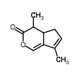 CAS#: 75364-51-1， 4,7-Dimethyl-4a,5-dihydrocyclopenta[c]pyran-3(4H)-one