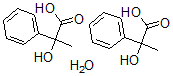 CAS#: 75378-83-5， (+/-)-2-Hydroxy-2-Phenylpropionic Acid Hemihydrate
