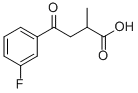 CAS#: 75380-94-8， 2-Methyl-4-Oxo-4-(3'-Fluorophenyl)Butyric Acid