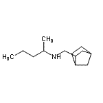 CAS#: 75382-69-3， N-(Bicyclo[2.2.1]hept-2-ylmethyl)-2-pentanamine