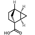 CAS#: 75421-02-2， (1R,2R,4R,5S)-Tricyclo[3.2.1.0<sup>2,4</sup>]octane-1-carboxylic acid