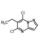CAS#: 754211-04-6， 5,7-Dichloro-6-ethylpyrazolo[1,5-a]pyrimidine