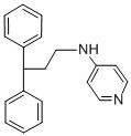 CAS 登录号：75437-14-8， N-[3,3-二(苯基)丙基]吡啶-4-胺