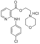 CAS#: 75449-61-5， 2-Morpholin-4-Ylethyl 2-[(4-Chlorophenyl)Amino]Pyridine-3-Carboxylate Hydrochloride