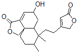 CAS#: 75478-98-7， (5S-(5alpha,6aalpha,7alpha,8beta,10aR*))-7-(2-(2,5-Dihydro-5-Oxo-3-Furanyl)Ethyl)-6,6a,7,8,9,10-Hexahydro-5-Hydroxy-7,8-Dimethyl-1H-Naphtho(1,8a-c)Furan-3(5H)-One