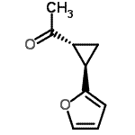 CAS#: 75491-25-7， 1-[(1R,2R)-2-(2-Furyl)cyclopropyl]ethanone