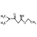 CAS#: 754914-00-6， Ethyl 3-(dimethylamino)-3-oxopropanimidate