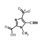 CAS#: 754917-50-5， 5-Cyano-1-methyl-4-nitro-1H-imidazole-2-carboxylic acid