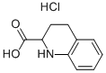 结构式 CAS# 75493-93-5, 1,2,3,4-四氢喹啉-2-羧酸盐酸盐