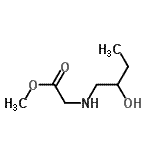 CAS 登录号：754970-50-8， 甲基N-(2-羟基丁基)甘氨酸酯