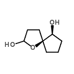 CAS#: 755024-37-4， (5S,6S)-1-Oxaspiro[4.4]nonane-2,6-diol