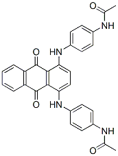 CAS#: 75508-31-5， N-[4-[[4-[(4-Acetamidophenyl)Amino]-9,10-Dioxoanthracen-1-Yl]Amino]Phenyl]Acetamide