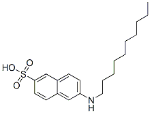 CAS#: 75519-06-1， 6-(Decylamino)Naphthalene-2-Sulfonic Acid