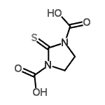 CAS#: 755710-18-0， 2-Thioxo-1,3-imidazolidinedicarboxylic acid