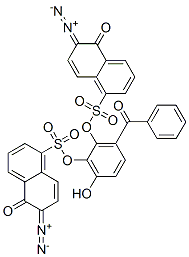 CAS#: 75578-77-7， 5-[6-(Benzoyl)-2-(6-Diazonio-5-Oxidonaphthalen-1-Yl)Sulfonyloxy-3-Hydroxyphenoxy]Sulfonyl-2-Diazonionaphthalen-1-Olate