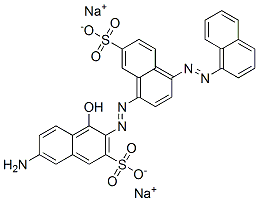 CAS#: 75627-22-4， 7-Amino-4-Hydroxy-3-[[4-(1-Naphthylazo)-7-Sulpho-1-Naphthyl]Azo]Naphthalene-2-Sulphonic Acid Sodium Salt