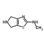 CAS#: 756453-36-8， N-Methyl-5,6-dihydro-4H-pyrrolo[3,4-d][1,3]thiazol-2-amine