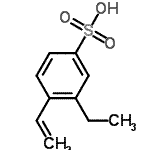 CAS#: 756758-86-8， 3-Ethyl-4-vinylbenzenesulfonic acid