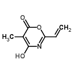 CAS#: 756826-43-4， 4-Hydroxy-5-methyl-2-vinyl-6H-1,3-oxazin-6-one
