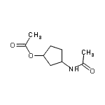 CAS 登录号：75694-92-7， 3-乙酰氨基环戊基乙酸酯