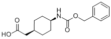 CAS#: 75695-14-6， (4-Benzyloxycarbonylamino-cyclohexyl)-acetic acid