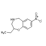 CAS#: 757168-43-7， 2-Ethyl-7-nitro-2,3,4,5-tetrahydro-1,4-benzoxazepine