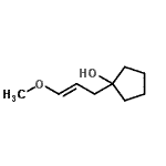 CAS#: 757219-30-0， 1-[(2E)-3-Methoxy-2-propen-1-yl]cyclopentanol