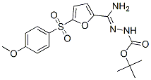 CAS#: 75745-78-7， Tert-Butyl N-[[Amino-[5-(4-Methoxyphenyl)Sulfonylfuran-2-Yl]Methylidene]Amino]Carbamate
