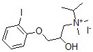 CAS#: 75746-40-6， [2-Hydroxy-3-(2-Iodophenoxy)Propyl]-Dimethyl-Propan-2-Ylazanium Iodide