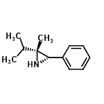 CAS#: 75786-95-7， (2R,3S)-2-Isopropyl-2-methyl-3-phenylaziridine