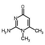 CAS#: 757881-23-5， 2-Amino-1,6-dimethyl-4(1H)-pyrimidinone