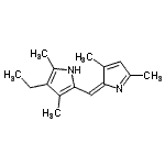 CAS#: 757905-61-6， 2-[(E)-(3,5-Dimethyl-2H-pyrrol-2-ylidene)methyl]-4-ethyl-3,5-dimethyl-1H-pyrrole