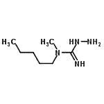 CAS#: 757918-66-4， N-Methyl-N-pentylhydrazinecarboximidamide