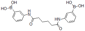 CAS#: 75806-95-0， [3-[[6-[(3-Boronophenyl)Amino]-6-Oxohexanoyl]Amino]Phenyl]Boronic Acid