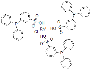 CAS#: 75813-17-1， Chlorotris(diphenylphosphinobenzene-3-sulfonate)rhodium
