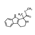CAS#: 75837-23-9， Methyl 1-methyl-2,3,4,9-tetrahydro-1H-beta-carboline-1-carboxylate