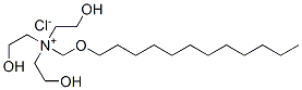 CAS 登录号：75839-68-8， 十二烷氧基甲基-三(2-羟基乙基)氯化铵