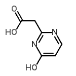 CAS 登录号：758632-69-8， (4-氧代-1,4-二氢-2-嘧啶基)乙酸